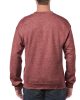 Gildan GI18000, unisex kereknyakú pulóver, Heather Sport Dark Maroon-M