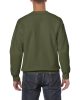 Gildan GI18000, unisex kereknyakú pulóver, Military Green-2XL