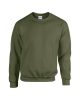 Gildan GI18000, unisex kereknyakú pulóver, Military Green-2XL