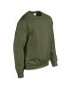 Gildan GI18000, unisex kereknyakú pulóver, Military Green-2XL