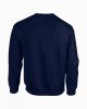 Gildan GI18000, unisex kereknyakú pulóver, Navy-XL