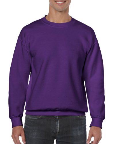 Gildan GI18000, unisex kereknyakú pulóver, Purple-L