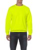 Gildan GI18000, unisex kereknyakú pulóver, Safety Green-3XL