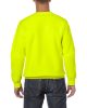 Gildan GI18000, unisex kereknyakú pulóver, Safety Green-3XL