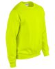 Gildan GI18000, unisex kereknyakú pulóver, Safety Green-3XL