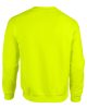 Gildan GI18000, unisex kereknyakú pulóver, Safety Green-3XL