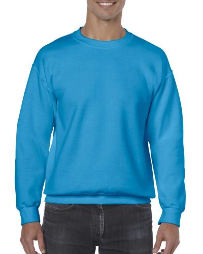 Gildan GI18000, unisex kereknyakú pulóver, Sapphire-3XL