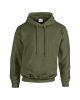 Gildan GI18500, unisex kapucnis pulóver, Military Green-3XL