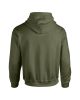 Gildan GI18500, unisex kapucnis pulóver, Military Green-3XL