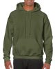 Gildan GI18500, unisex kapucnis pulóver, Military Green-XL