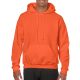 Gildan GI18500, unisex kapucnis pulóver, Orange-2XL