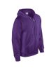 Gildan GI18600, cipzáros-kapucnis pulóver, Purple-L