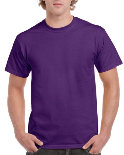 Gildan ultra GI2000, környakas pamut póló, Purple-2XL