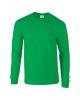 Gildan ultra GI2400, hosszú ujjú pamut póló, Irish Green-S