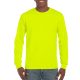 Gildan ultra GI2400, hosszú ujjú póló, Safety Green-3XL