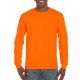 Gildan ultra GI2400, hosszú ujjú póló, S.Orange-4XL