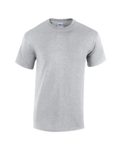 Rövid ujjú póló, Gildan GI5000, körkötött, Sport Grey-4XL