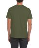 Gildan softstyle, GI64000,  kereknyakú pamut póló, Military Green-2XL