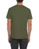Gildan softstyle, GI64000,  kereknyakú pamut póló, Military Green-4XL