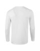 Gildan softstyle, GI64400,  hosszú ujjú pamut póló, White-2XL