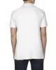 softstyle Gildan GI64800, Dupla piké galléros póló, White-2XL