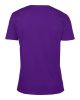 Gildan softstyle, GI64V00, fit szabású V-nyakú pamut póló,Purple-S