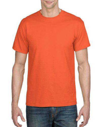 Gildan dryblend GI8000 környakas körkötött póló, Orange-2XL