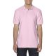 Gildan GI85800, dupla piké prémium galléros póló, Light Pink-2XL