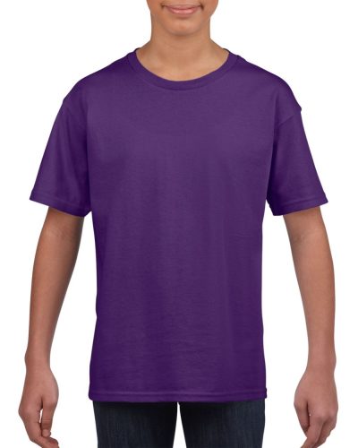Gildan softstyle gyerek póló, GIB64000, Purple-XL