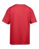 Gildan softstyle gyerek póló, GIB64000, Red-XL