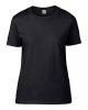 Környakas prémium Női póló, Gildan GIL4100, rövid ujjú, Black-XL