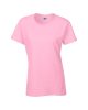 Gildan heavy GIL5000, rövid ujjú környakas Női pamut póló, Light Pink-S