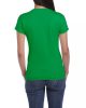 Softstyle Női póló, Gildan GIL64000, kereknyakú, rövid ujjú, Irish Green-2XL