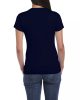 Softstyle Női póló, Gildan GIL64000, kereknyakú, rövid ujjú, Navy-2XL