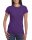 Softstyle Női póló, Gildan GIL64000, kereknyakú, rövid ujjú, Purple-2XL