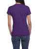 Softstyle Női póló, Gildan GIL64000, kereknyakú, rövid ujjú, Purple-XL