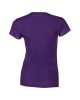 Softstyle Női póló, Gildan GIL64000, kereknyakú, rövid ujjú, Purple-XL