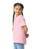 Gildan GIB3000 körkötött rövid ujjú pamut gyerek póló, Light Pink-XS
