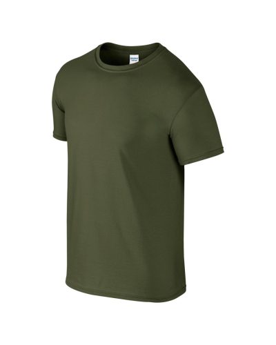 Gildan softstyle gyerek póló, GIB64000, Military Green-M