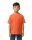 Gildan softstyle pamut gyerek póló, GIB65000, Orange-XS