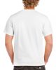 Gildan hammer pamut póló, GIH000, rövid ujjú, környakas, White-3XL