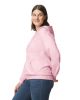 Gildan softstyle GISF500 uniszex kapucnis pulóver, Light Pink-2XL