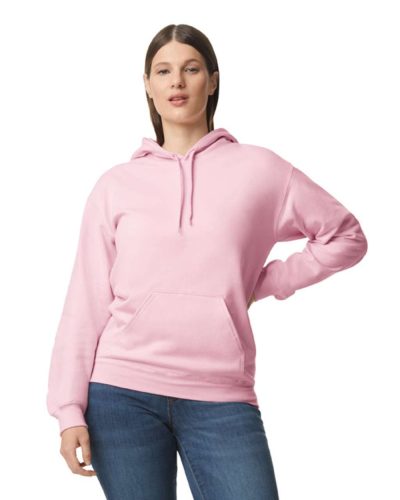 Gildan softstyle GISF500 uniszex kapucnis pulóver, Light Pink-3XL