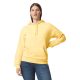 Gildan softstyle GISF500 uniszex kapucnis pulóver, Yellow Haze-2XL