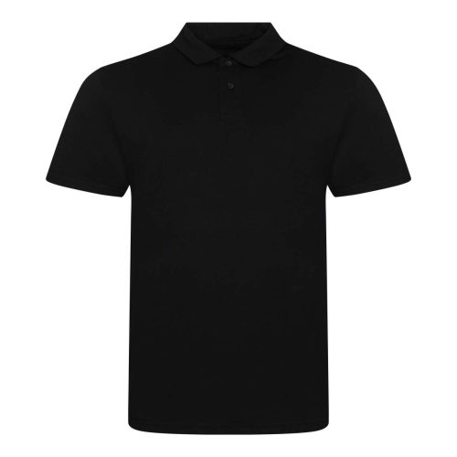 Tri-blend férfi galléros póló, Just Polos JP001, Solid Black-2XL