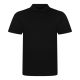 Tri-blend férfi galléros póló, Just Polos JP001, Solid Black-2XL