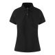 Rövid ujjú Női galléros sztrecs pólóJust Polos JP002F, Black-2XL