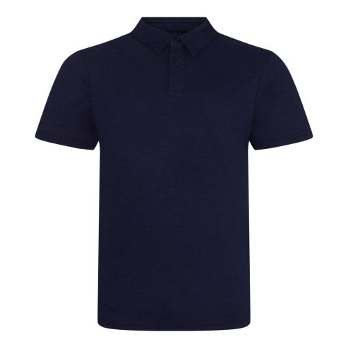 Jersey galléros póló, Just Polos JP020, Slub Navy-S