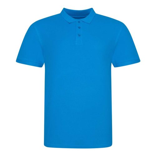 Galléros piké póló, Just Polos JP100, Azure Blue-2XL