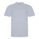 Galléros piké póló, Just Polos JP100, Heather Grey-L